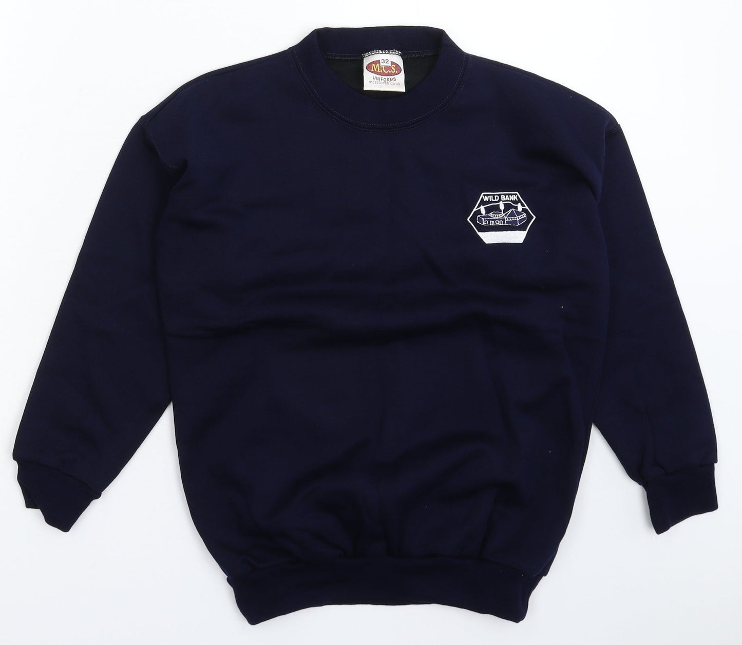 MCS Mens Blue   Pullover Sweatshirt Size XS