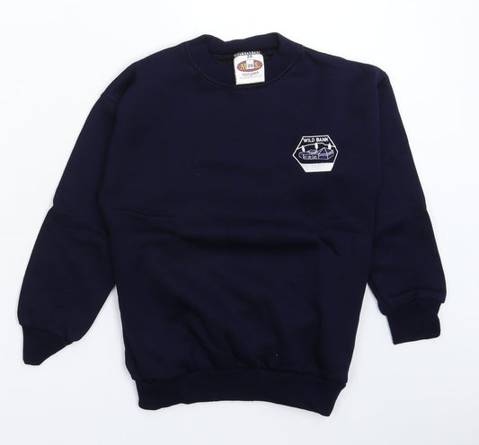 MCS Boys Blue   Pullover Sweatshirt Size S