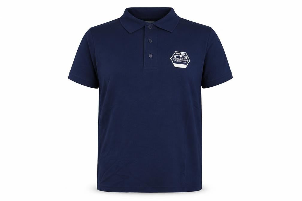 Woodbank Boys Blue   Basic Polo Size 13 Years