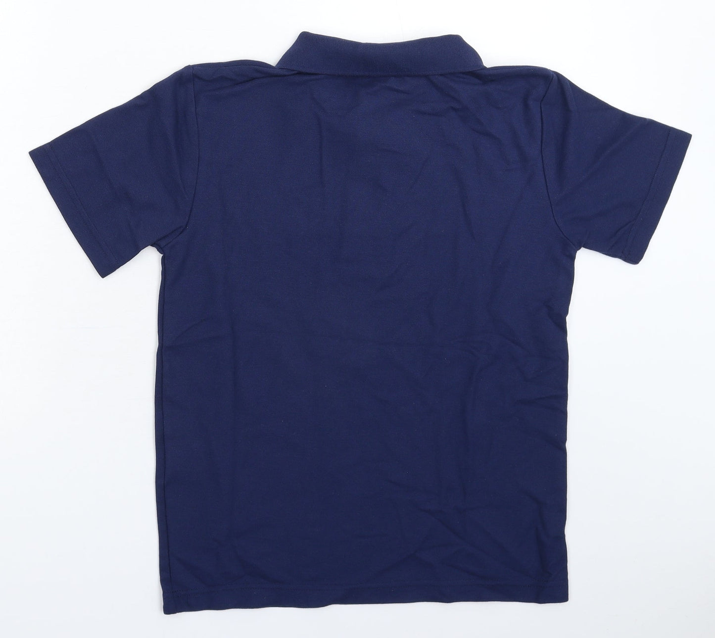 Woodbank Boys Blue   Basic Polo Size 13 Years