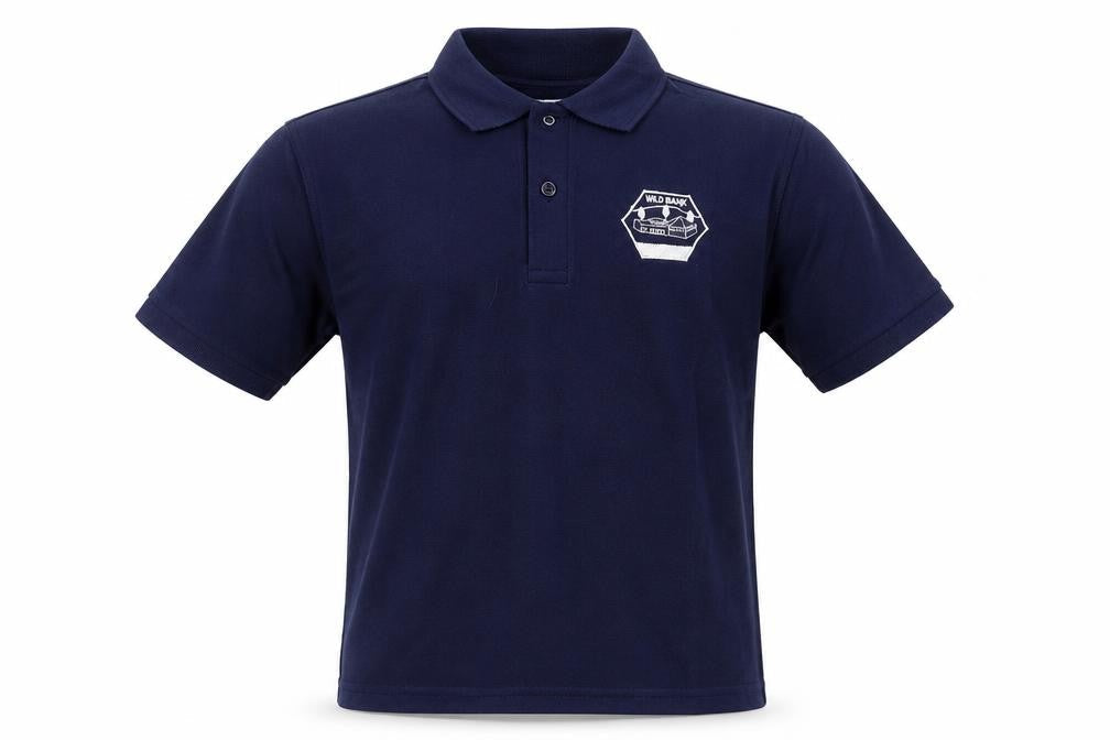 Blue Max Boys Blue   Basic Polo Size 9-10 Years