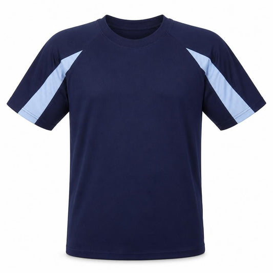 All We Do is Mens Blue   Jersey T-Shirt Size S