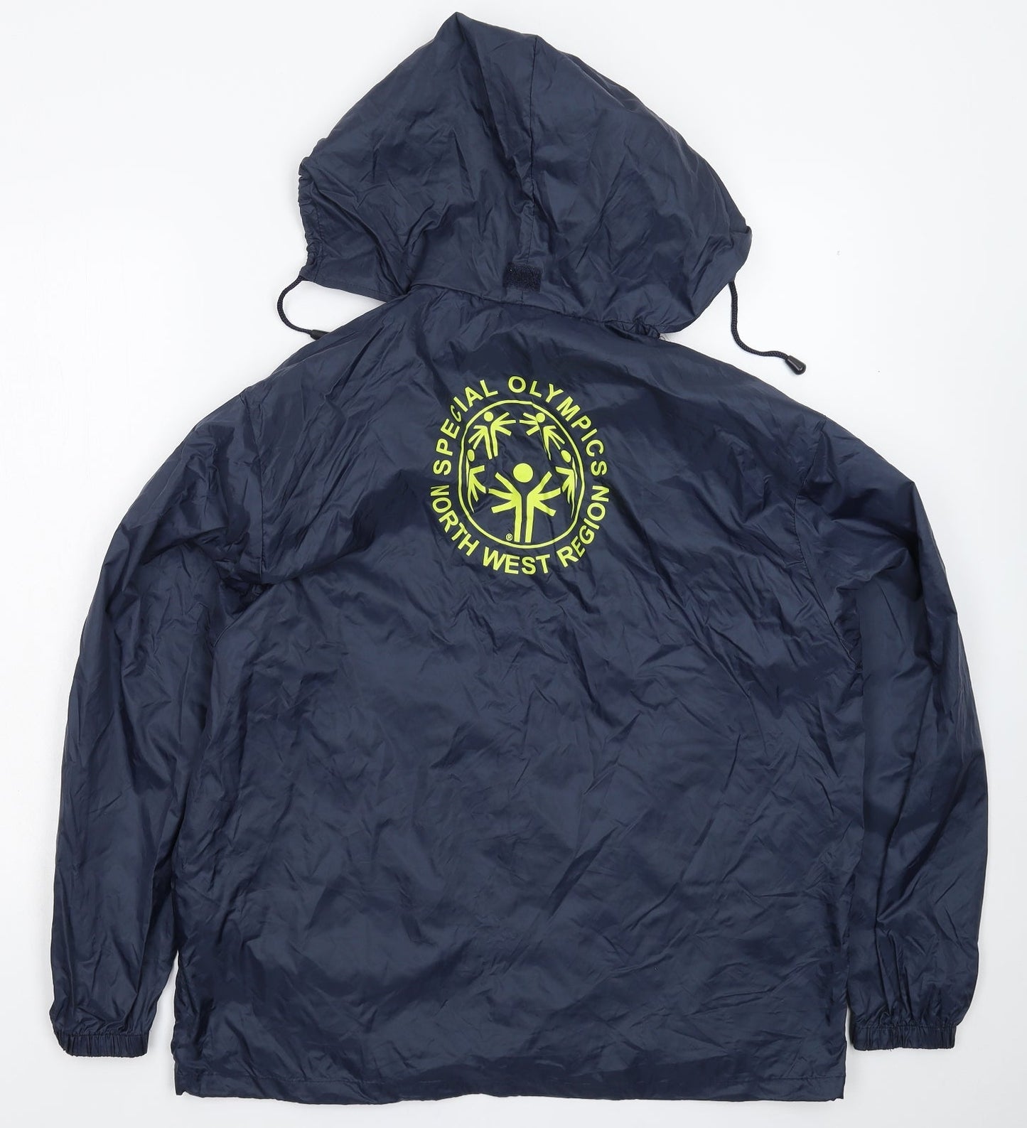 Result Mens Blue   Rain Coat Coat Size S