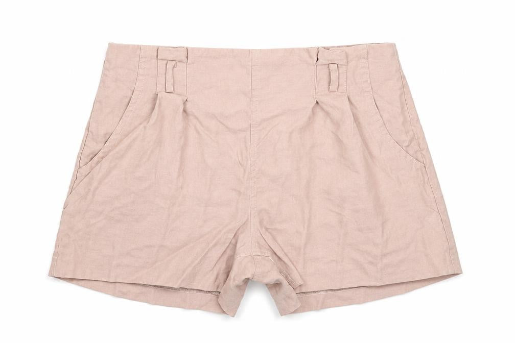Miss Selfridge Womens Beige   Hot Pants Shorts Size 10