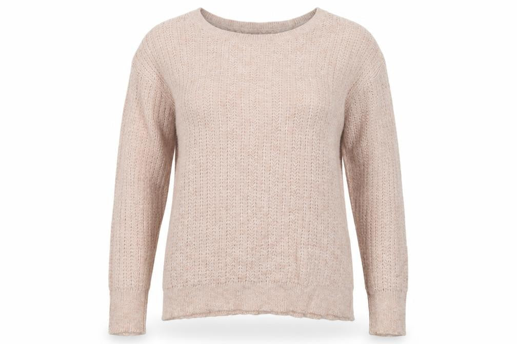 American Eagle Outfitters Womens Beige  Knit Pullover Jumper Size S