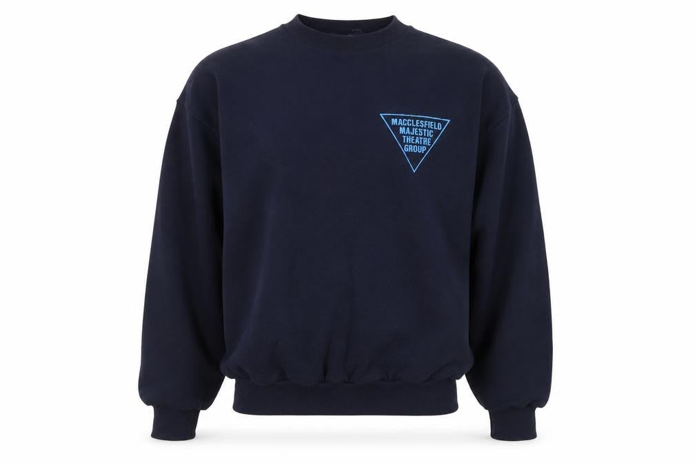 MPA Mens Blue   Pullover Sweatshirt Size M