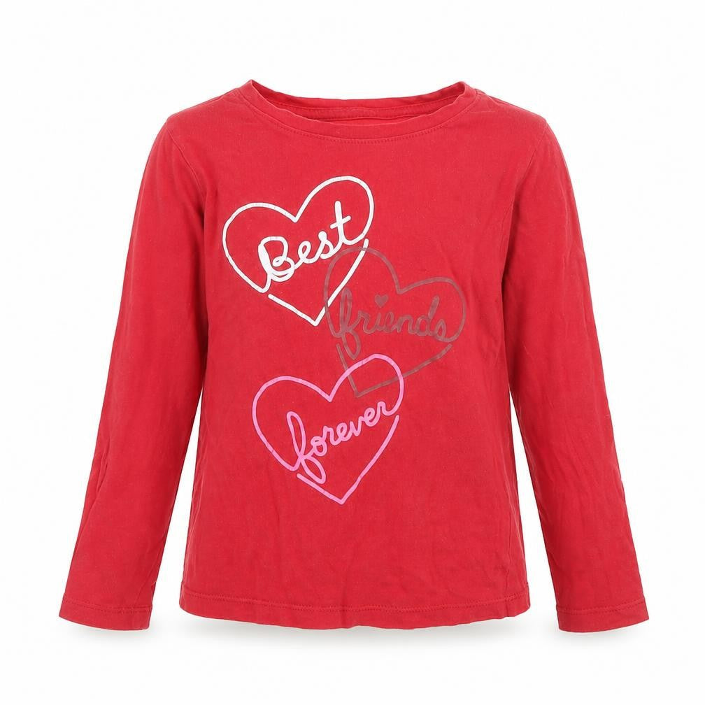Gap Girls Red   Basic T-Shirt Size 4-5 Years