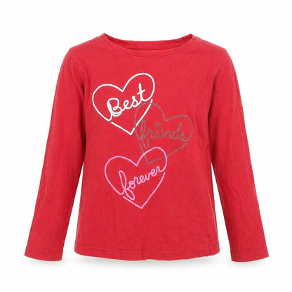 Gap Girls Red   Basic T-Shirt Size 4-5 Years