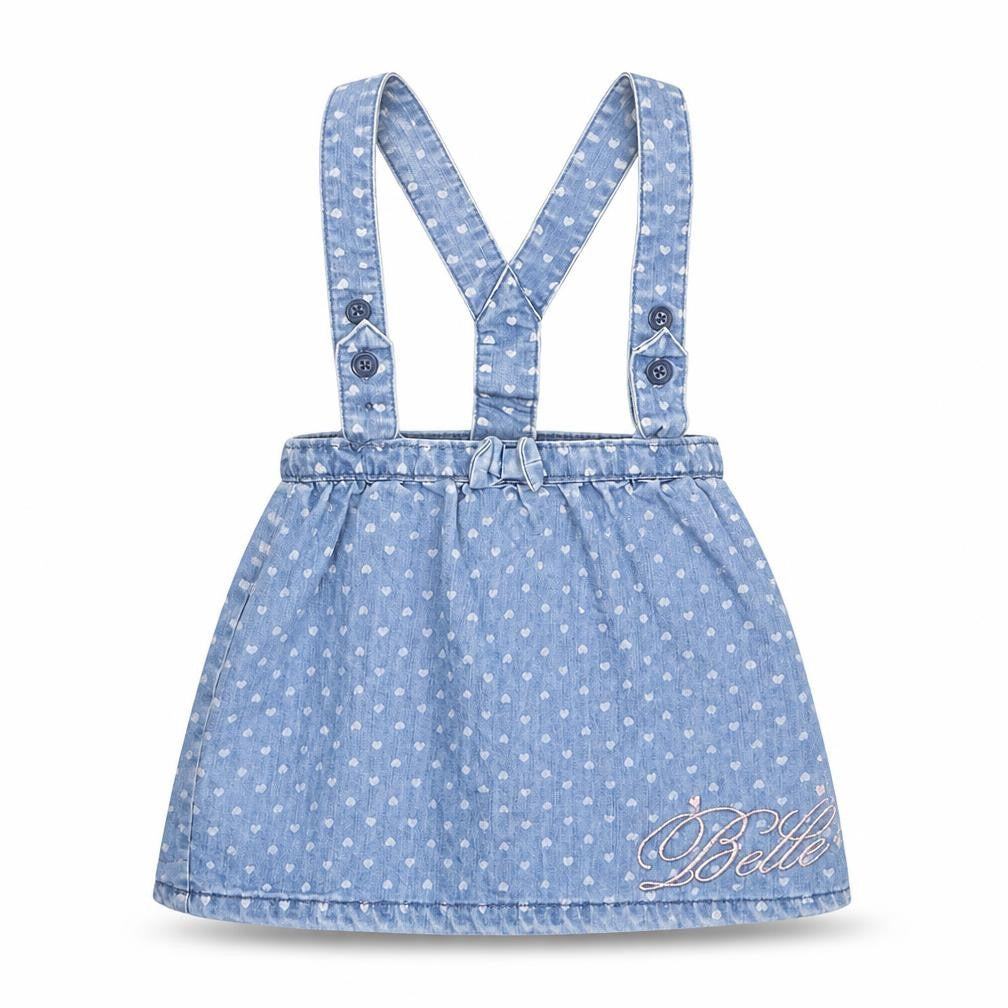 George Girls Blue Polka Dot  Skater Skirt Size 3-4 Years