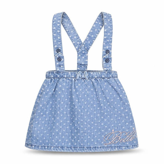 George Girls Blue Polka Dot  Skater Skirt Size 3-4 Years