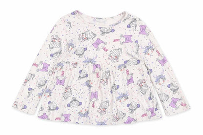 Gap Girls White Polka Dot  T-Shirt Dress  Size 5 Years