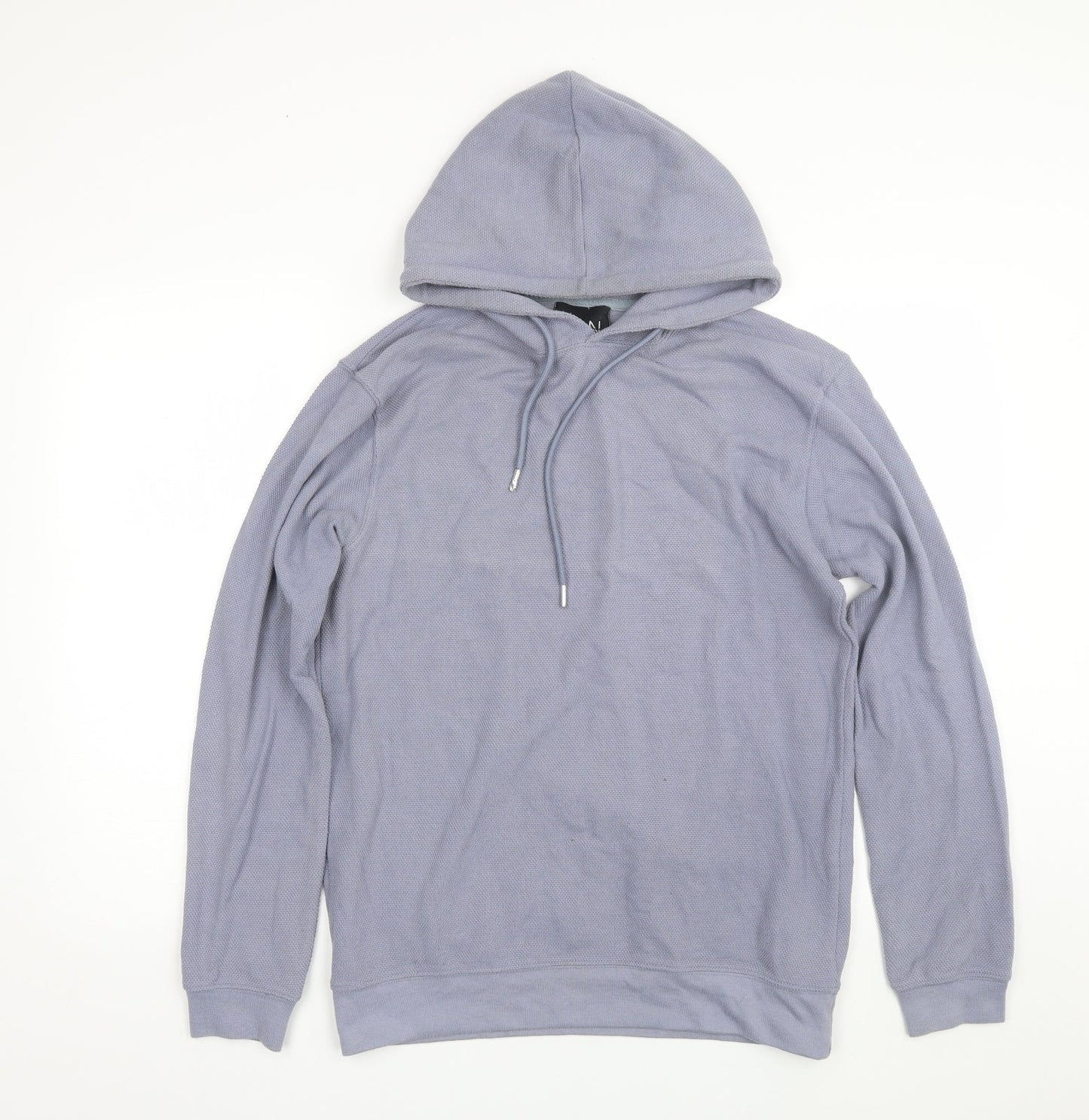 Boohoo Mens Blue   Pullover Hoodie Size S