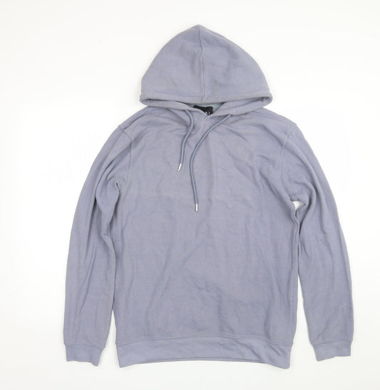 Boohoo Mens Blue   Pullover Hoodie Size S
