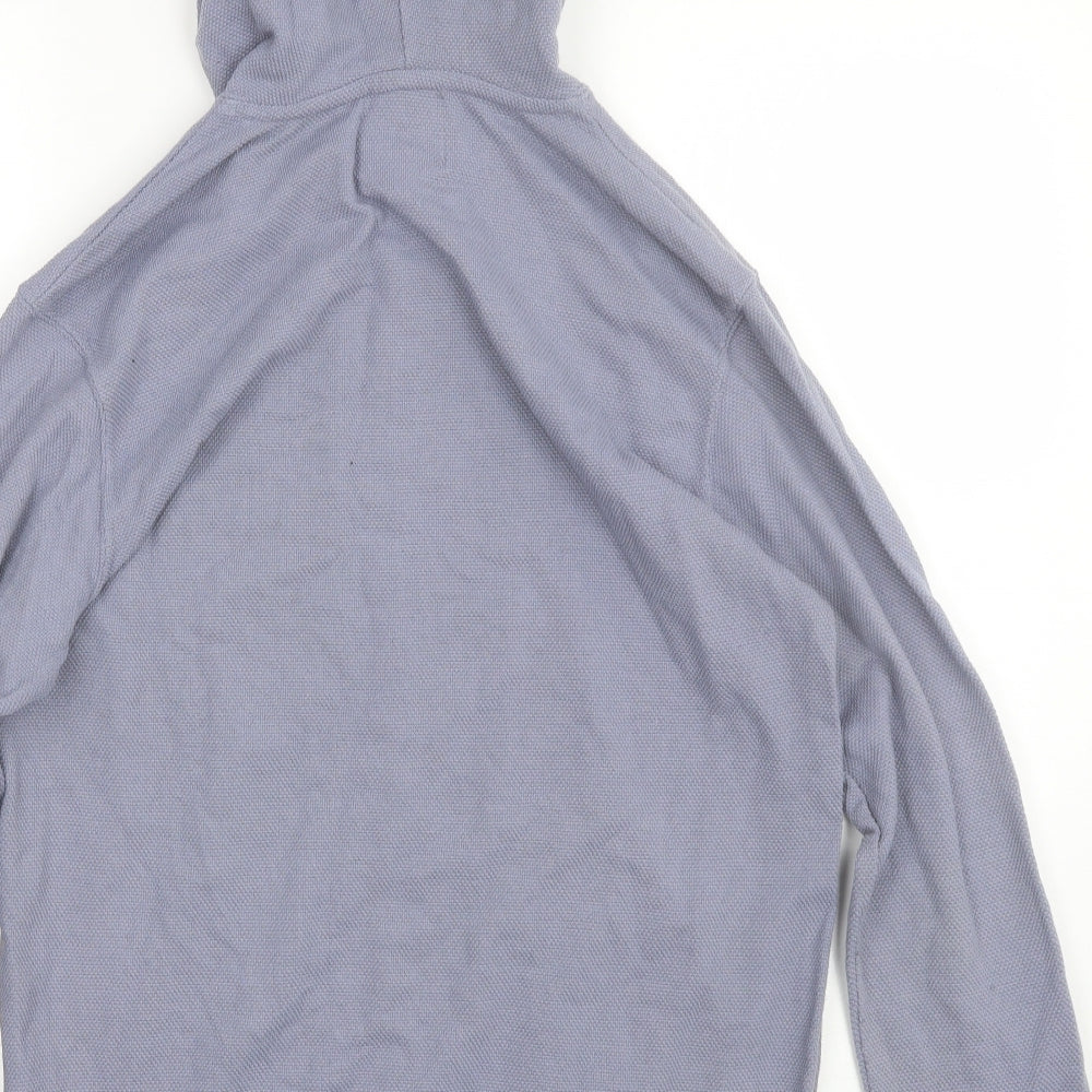 Boohoo Mens Blue   Pullover Hoodie Size S