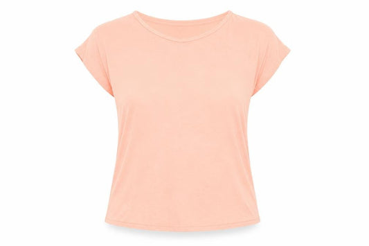 Preworn Womens Pink   Basic T-Shirt Size 10