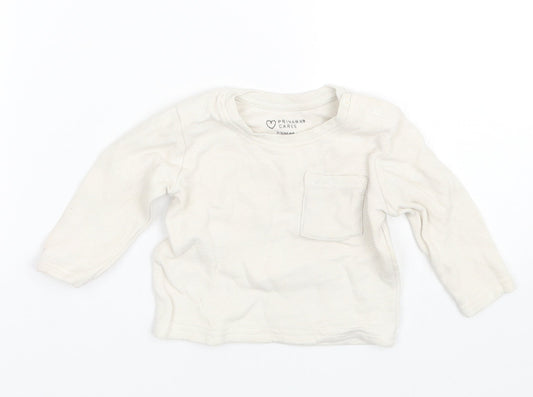 Primark Baby Beige   Basic T-Shirt Size 3-6 Months