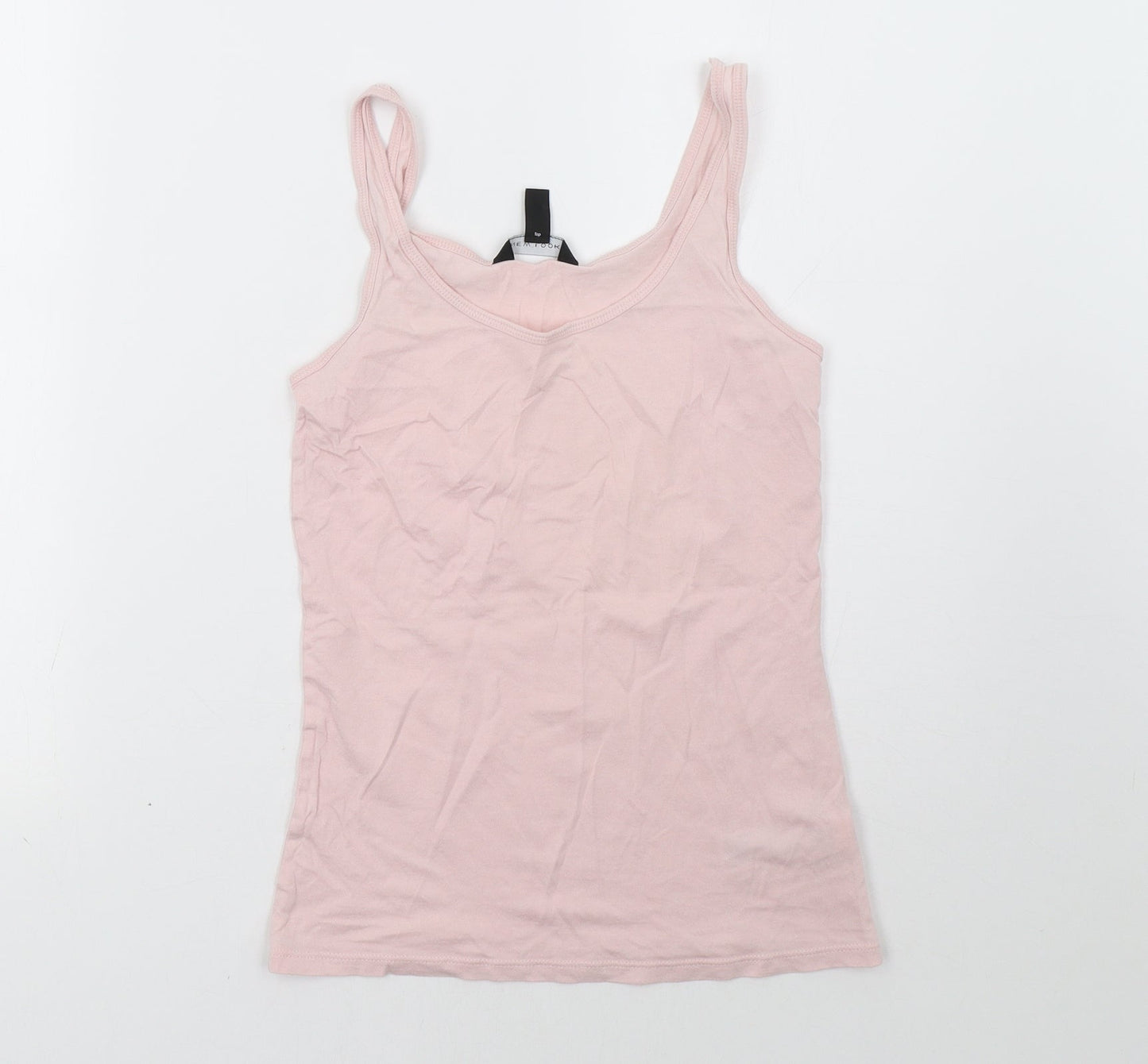 New Look Womens Pink   Basic Tank Size 6