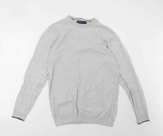Easy Mens Grey   Pullover Sweatshirt Size S