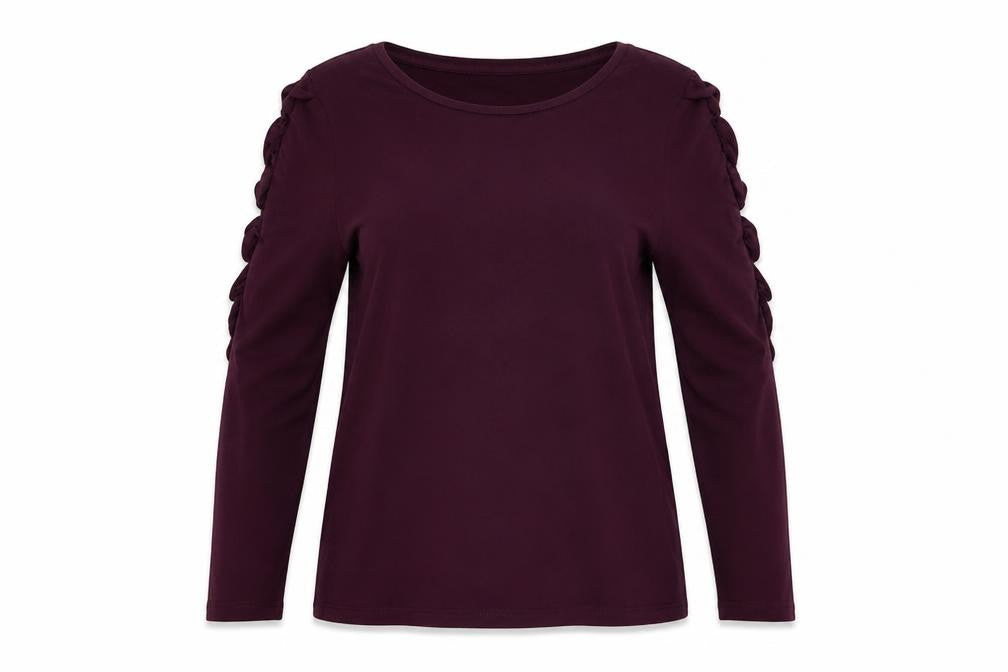Dorothy Perkins Womens Purple   Pullover Sweatshirt Size 10