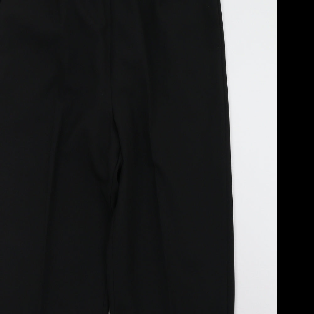 BM Womens Black   Trousers  Size 16 L32 in