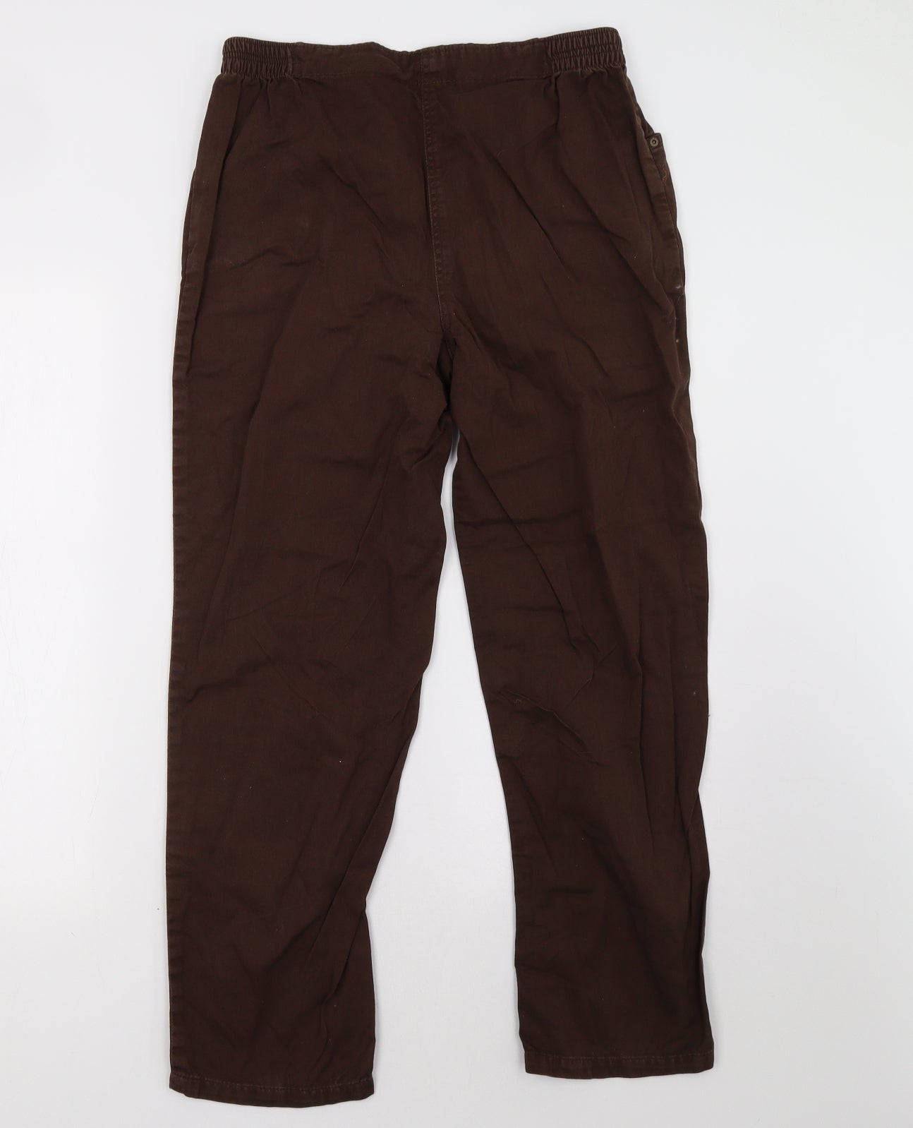 Classic Womens Brown   Trousers  Size 12 L30 in