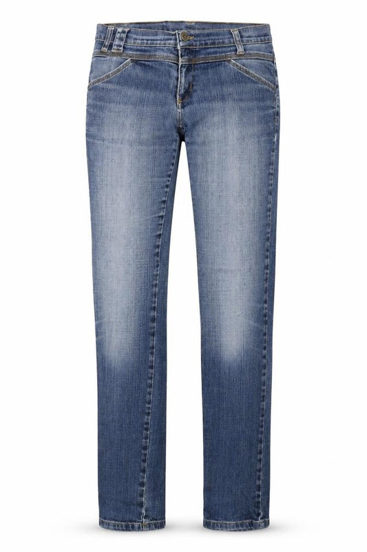 gian vargian Womens Blue   Straight Jeans Size 28 L32 in