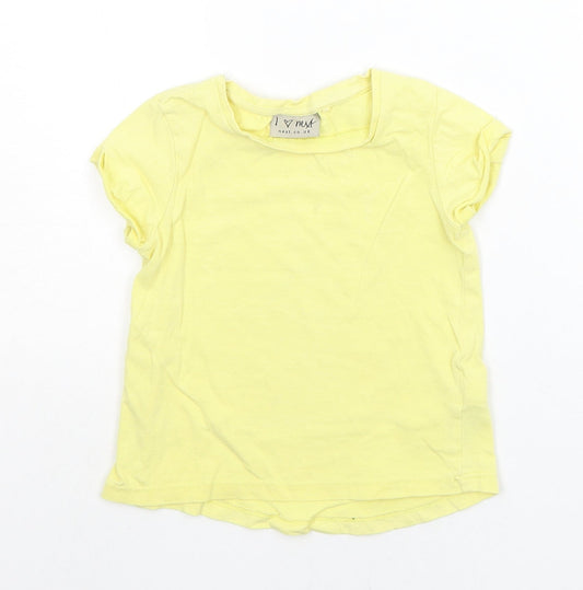 NEXT Boys Yellow   Basic T-Shirt Size 2-3 Years