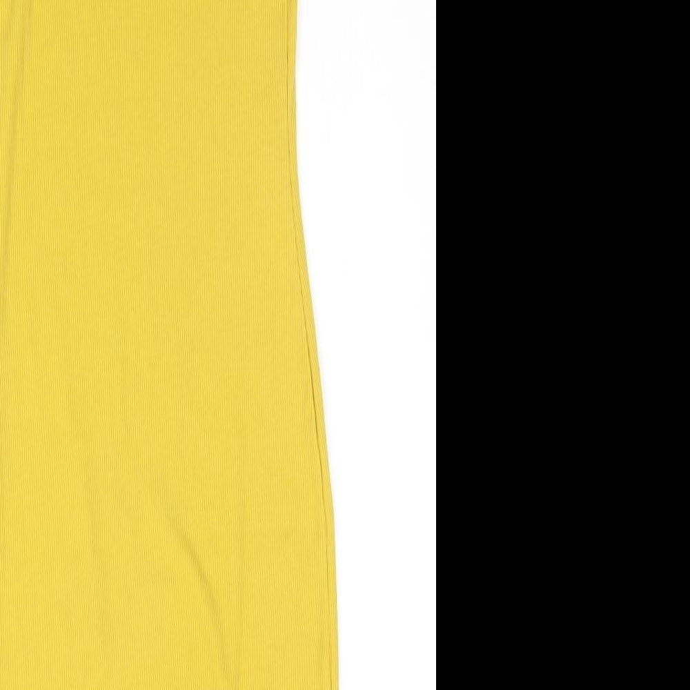 New Look Womens Yellow   A-Line  Size 6