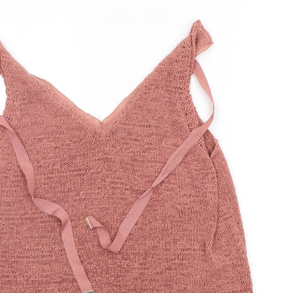 Preloved NEXT Womens Pink   Pullover Jumper Size L - Detail