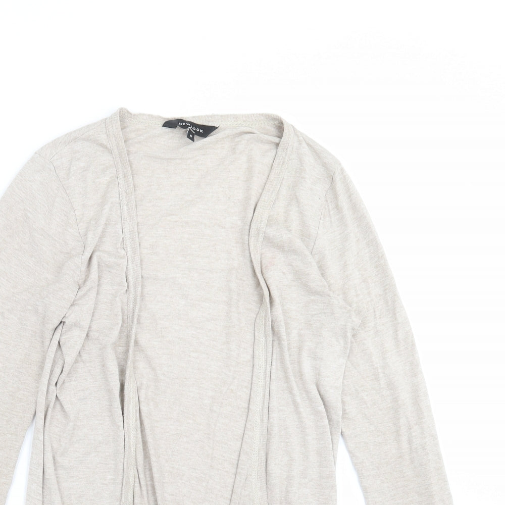 New Look Womens Beige   Cardigan Jumper Size 8