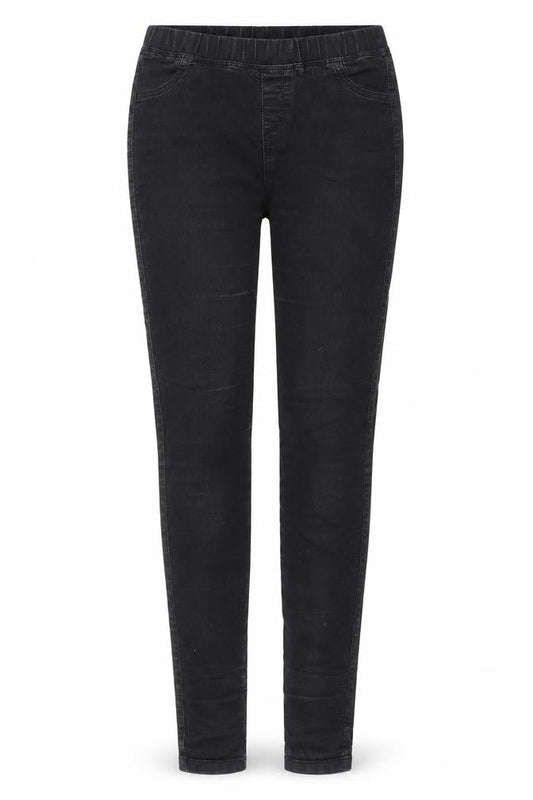 Indigo Womens Black  Denim Jegging Jeans Size 8 L30 in