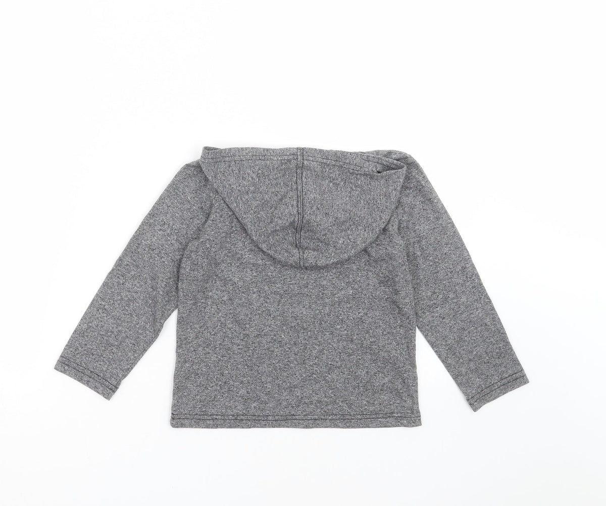 The Childrens Place Boys Grey   Pullover Hoodie Size 4 Years  - basketball