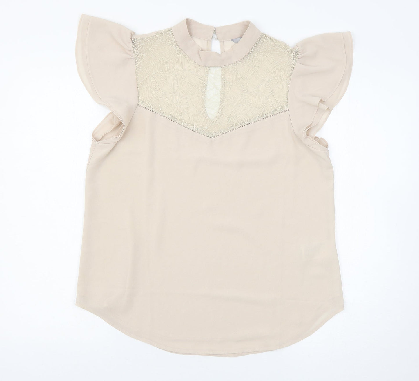 H&M Womens Pink   Basic Blouse Size 12