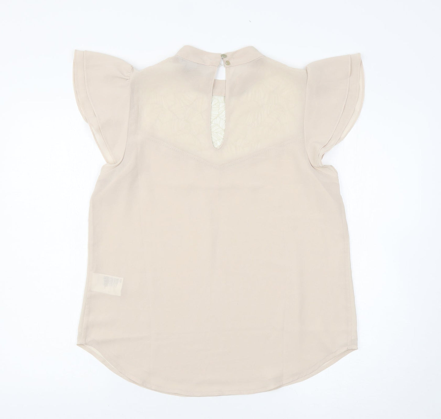 H&M Womens Pink   Basic Blouse Size 12