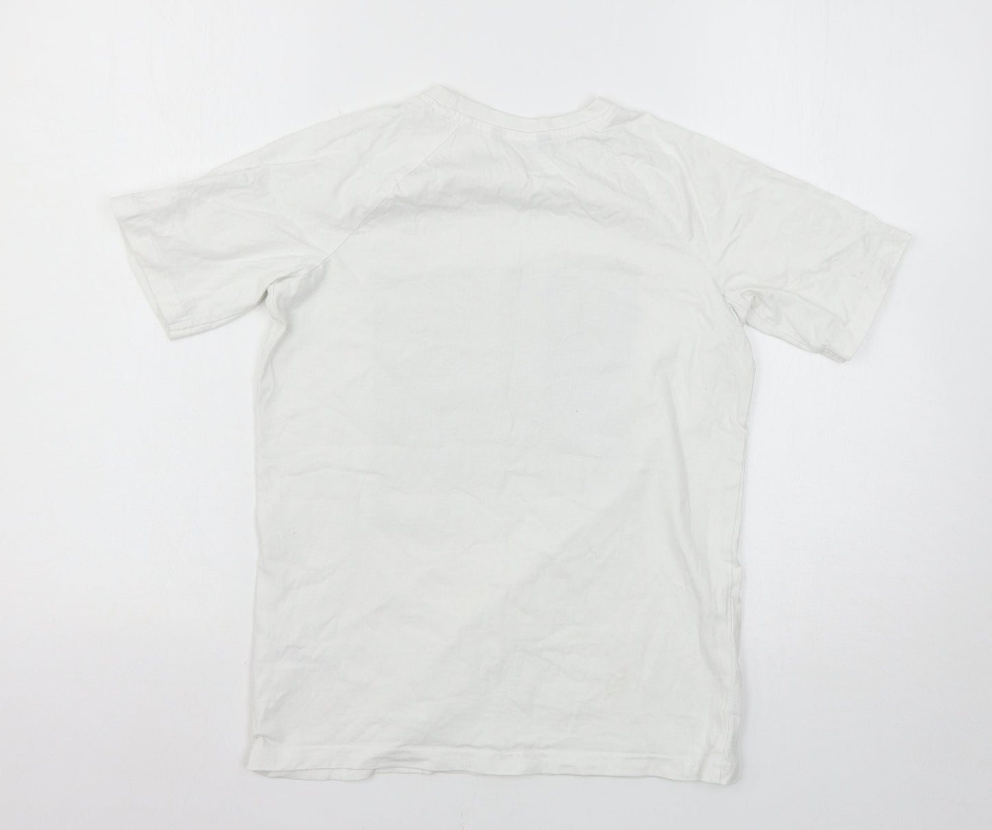 George Boys White   Basic T-Shirt Size 11-12 Years
