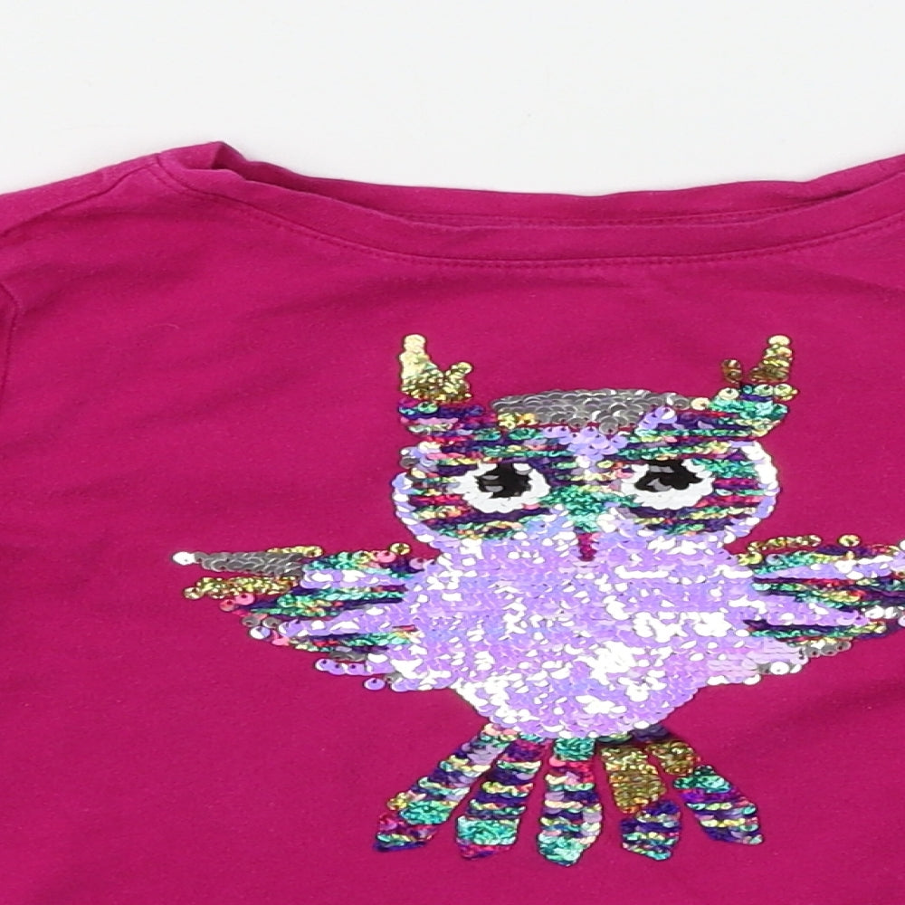 Gap Girls Purple   Basic T-Shirt Size XS