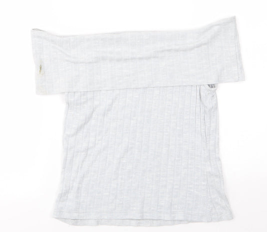 New Look Womens Grey   Basic T-Shirt Size 14