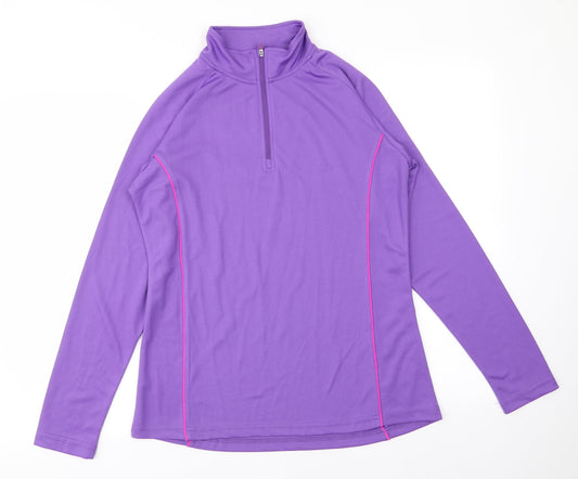 Preworn Womens Purple   Pullover Jumper Size L