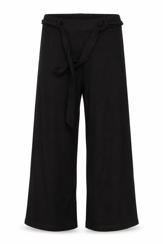 Stradivarius Womens Black   Cropped Trousers Size S L22 in