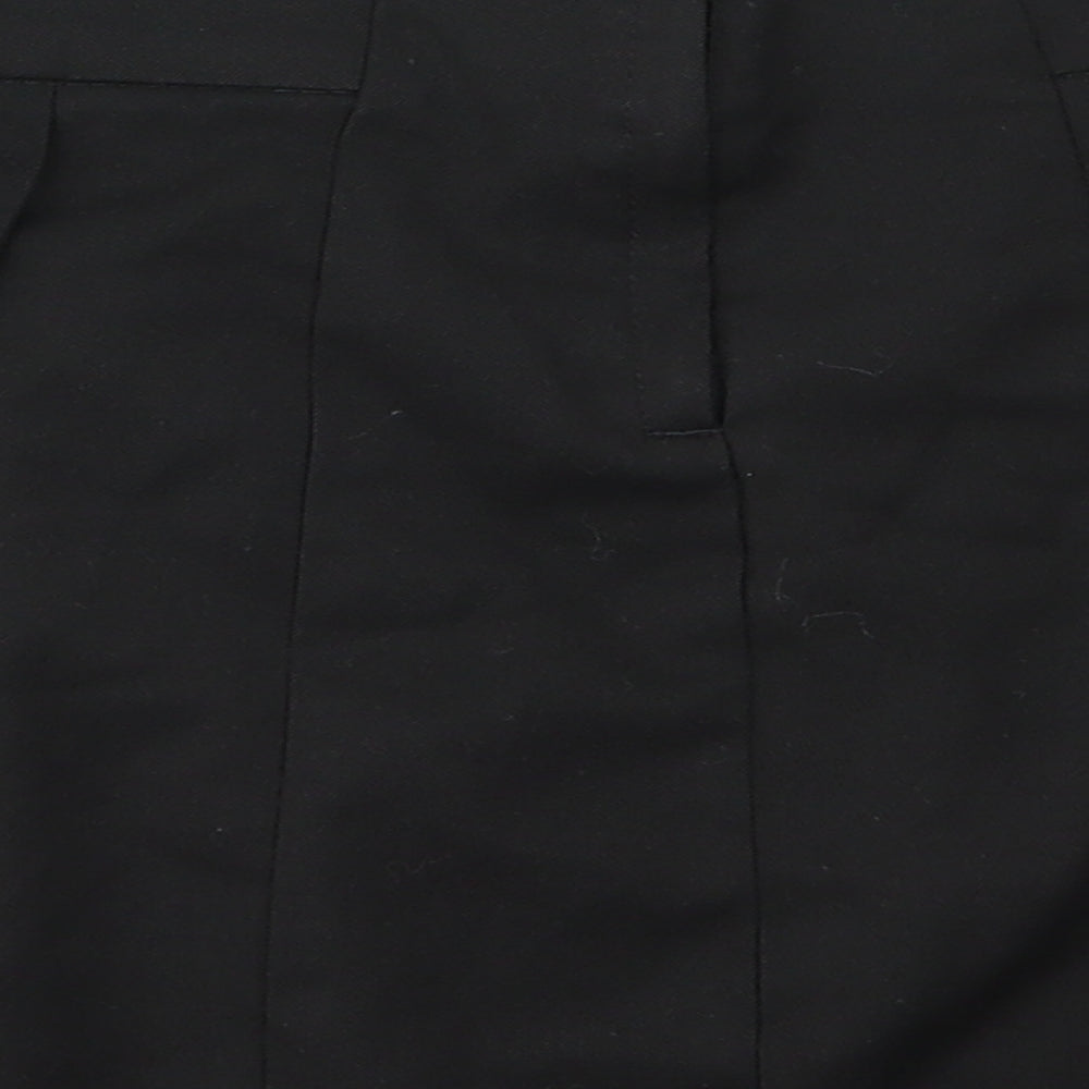 George Girls Black   Pleated Skirt Size 10-11 Years