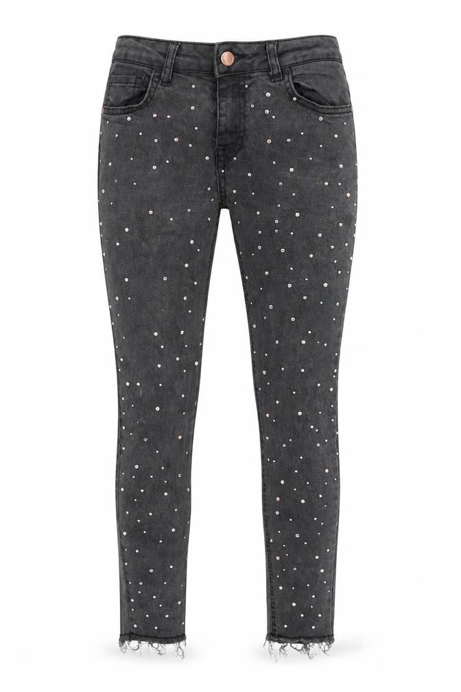 Denim Co Girls Grey   Skinny Jeans Size 11-12 Years