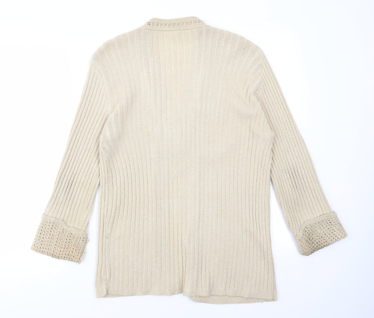 Pulse Womens Beige   Shrug Jumper Size L