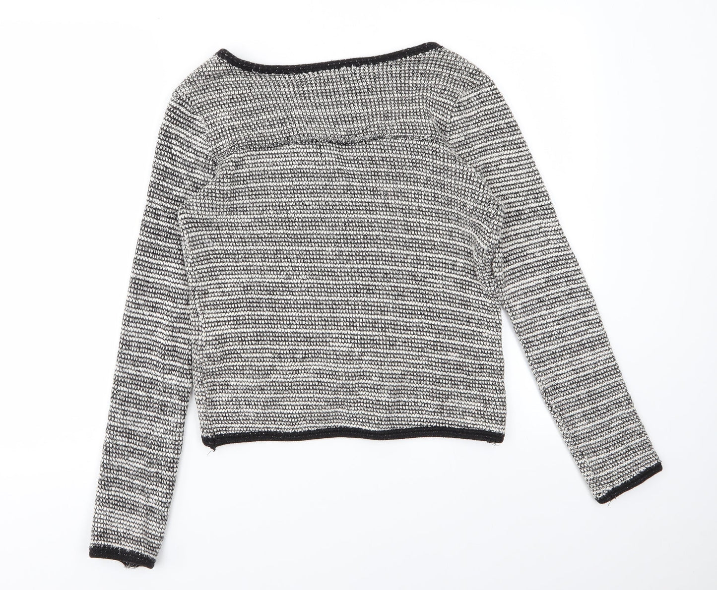 Pull & Bear Womens White   Shrug Jumper Size M
