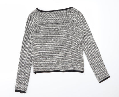 Pull&Bear Womens White   Shrug Jumper Size M