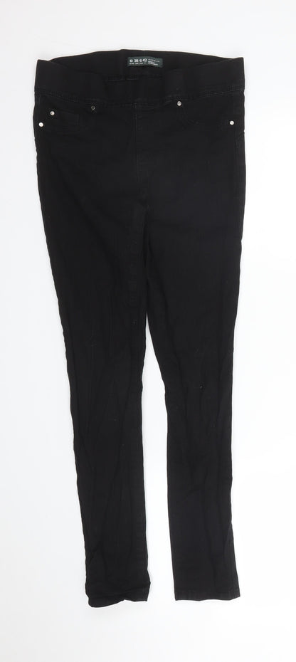 Primark Womens Black   Jegging Jeans Size 10 L27 in