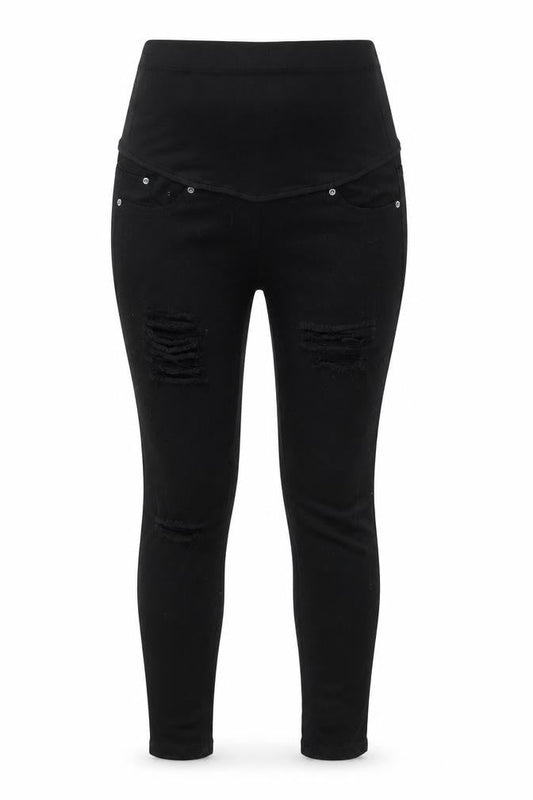 Boohoo Womens Black  Denim Skinny Jeans Size 10 L27 in