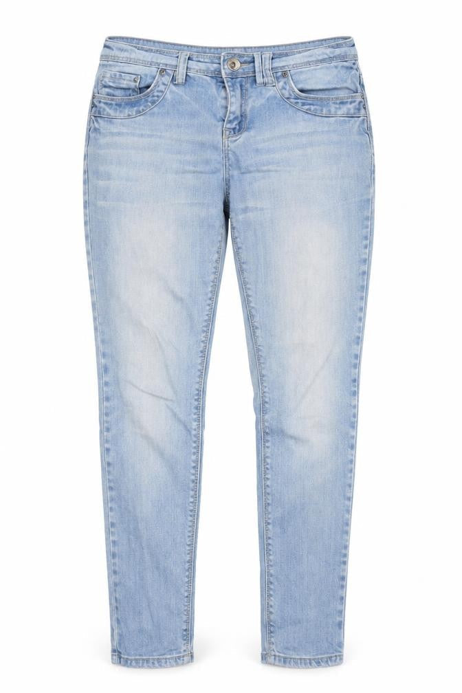 Yes Yes Womens Blue  Denim Skinny Jeans Size 10 L25 in