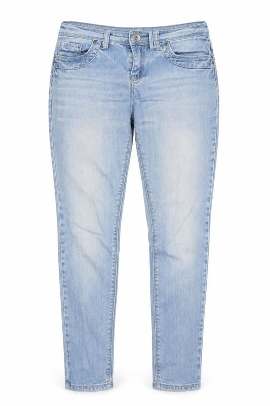 YesYes Womens Blue  Denim Skinny Jeans Size 10 L25 in
