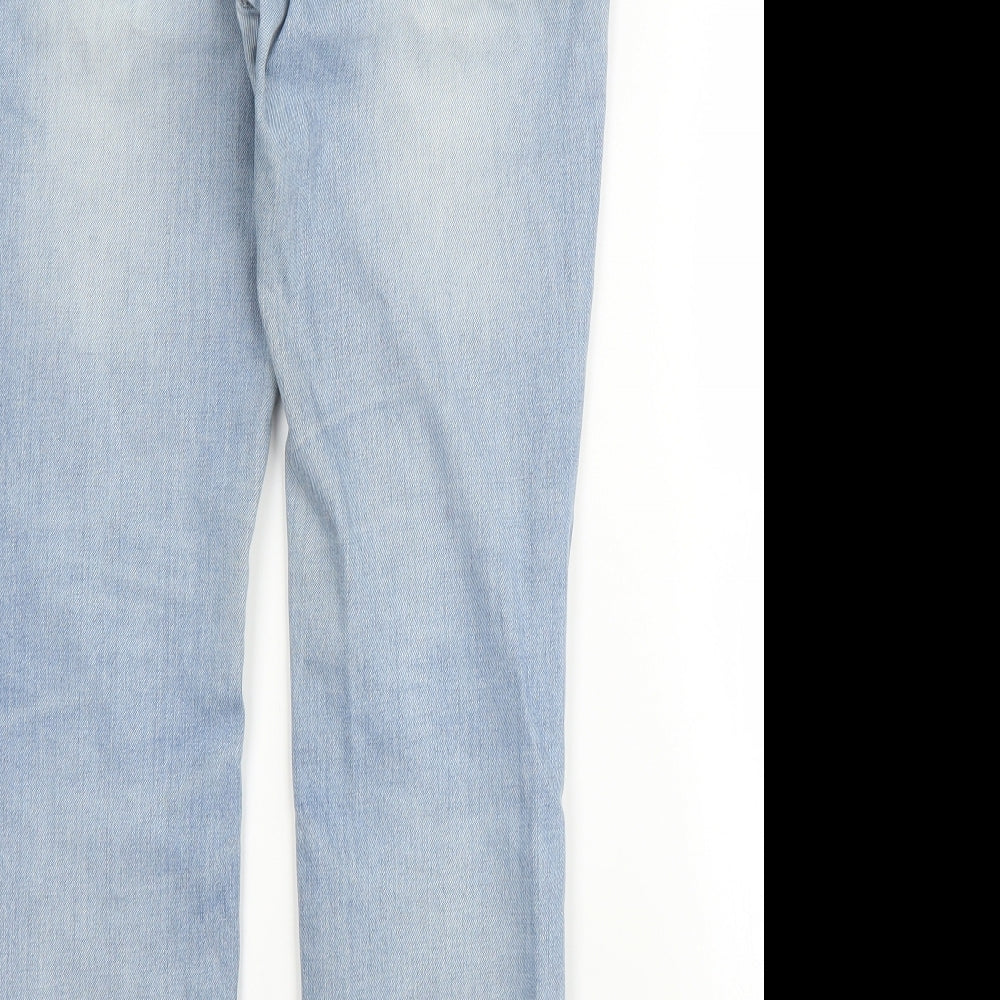 YesYes Womens Blue  Denim Skinny Jeans Size 10 L25 in
