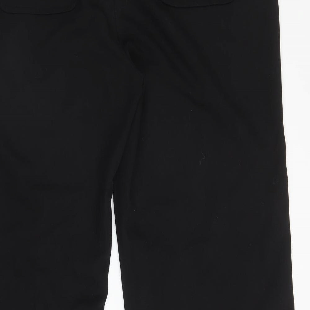 South Womens Black   Trousers  Size 18 L29 in